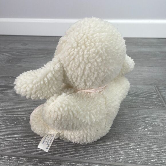 Vintage Eden Lamb Sherpa Plush Musical Wind Up Lullaby Baby Stuffed Animal Toy - Picture 3 of 12